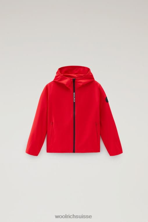 b pacific veste à capuche écarlate marin vêtements garçons Woolrich 2FX2J864