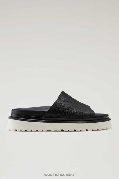 sandales à semelle oversize noir chaussure femmes Woolrich 2FX2J123