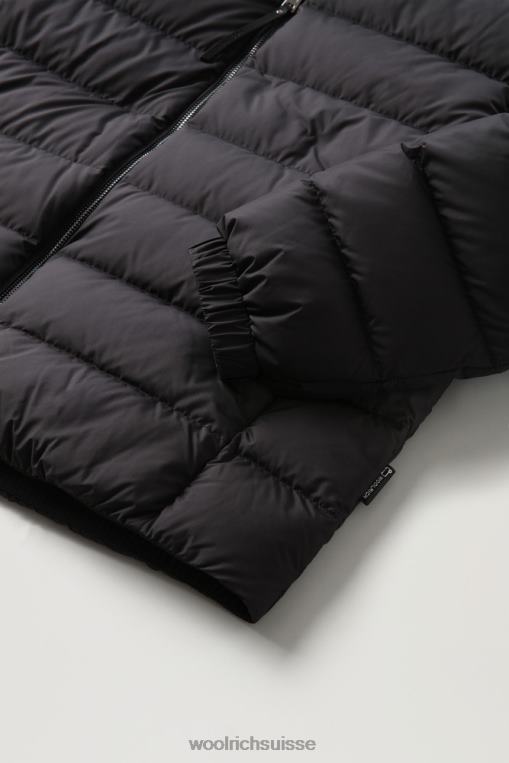 doudoune en microfibre ellis noir vêtements femmes Woolrich 2FX2J296