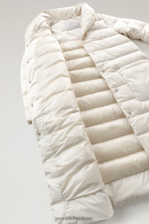 manteau matelassé en microfibre ellis crème lactée vêtements femmes Woolrich 2FX2J300