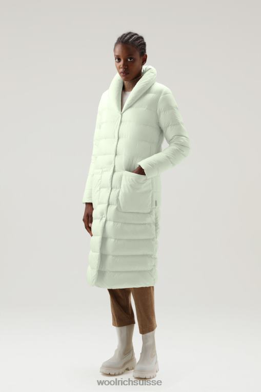 manteau matelassé en microfibre ellis sauge du désert vêtements femmes Woolrich 2FX2J282