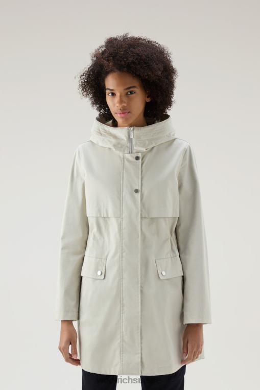 parka d'été havice en pur coton roche lunaire vêtements femmes Woolrich 2FX2J68