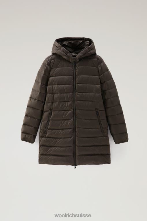 parka militaire longue 3 en 1 vert foncé vêtements femmes Woolrich 2FX2J297