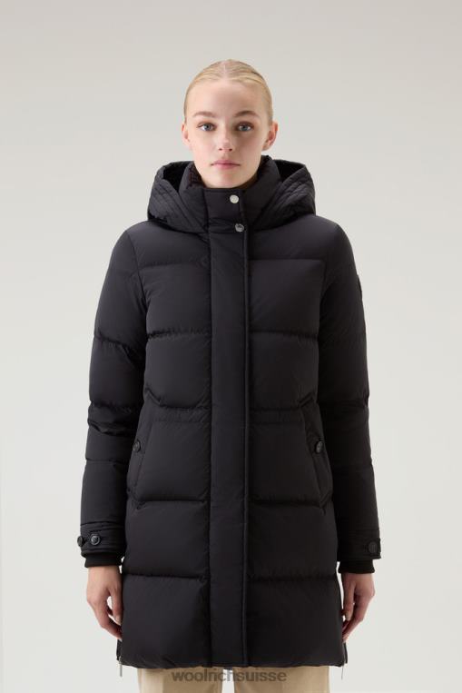 doudoune à capuche alsea noir vêtements femmes Woolrich 2FX2J205