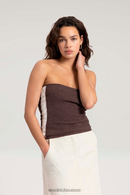 haut bandeau-danielle cathari brun vêtements femmes Woolrich 2FX2J154