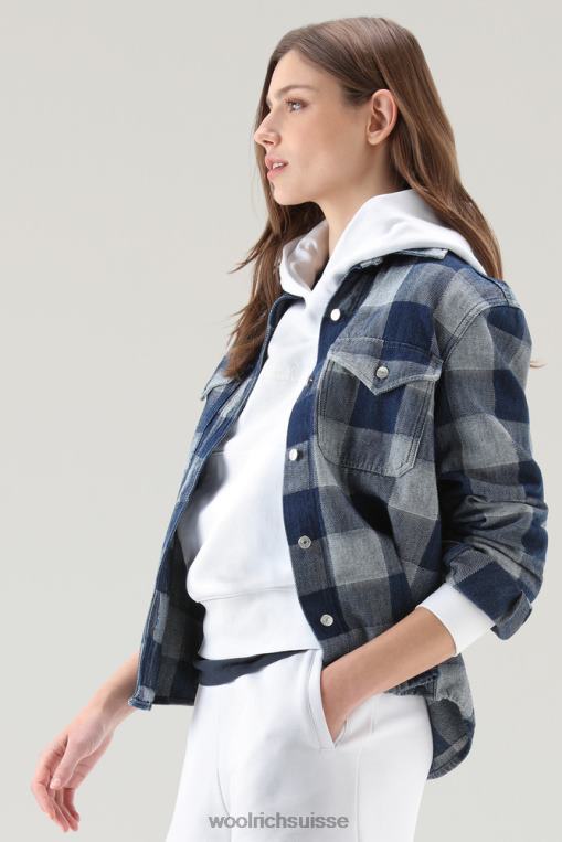 sweat à capuche en pur coton avec logo brodé blanc brillant vêtements femmes Woolrich 2FX2J331
