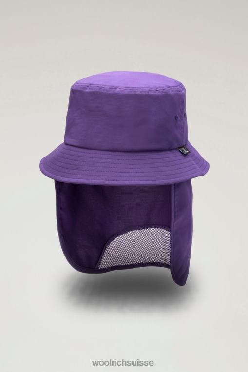 chapeau bob avec pare-soleil amovible violet accessoires Hommes Woolrich 2FX2J536