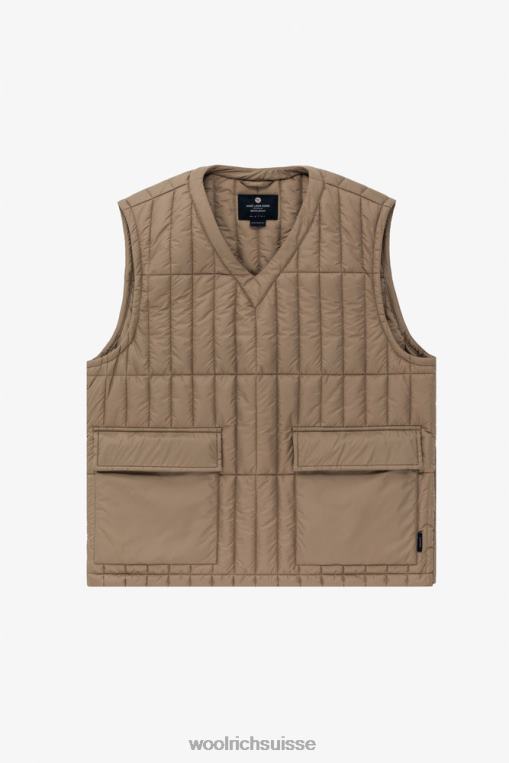 gilet matelassé en microfibre avec poches-aime leon dore brindille d'hiver vêtements Hommes Woolrich 2FX2J769
