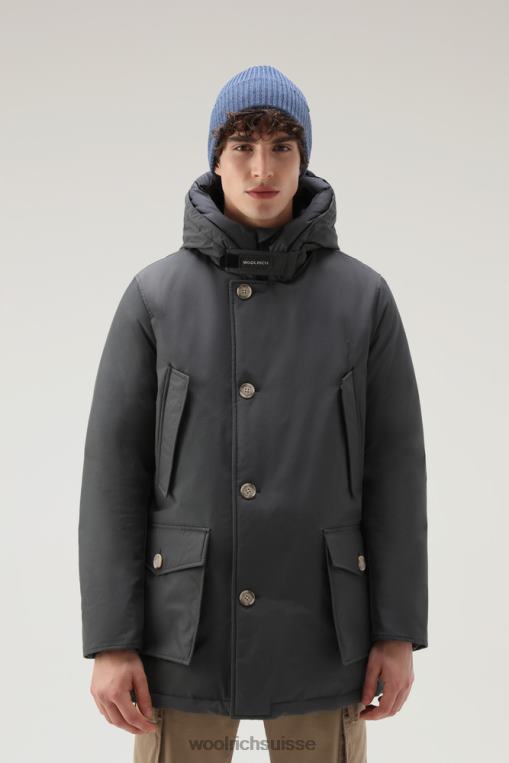 parka arctique en tissu ramar ombre grise vêtements Hommes Woolrich 2FX2J855