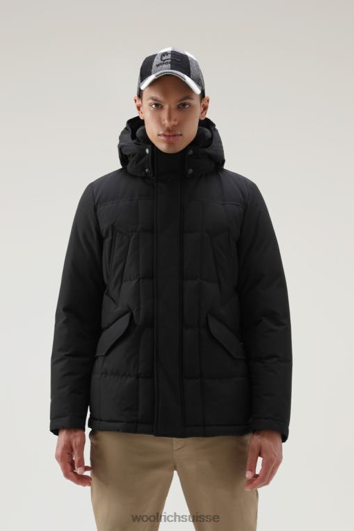 veste de campagne blizzard noir vêtements Hommes Woolrich 2FX2J745