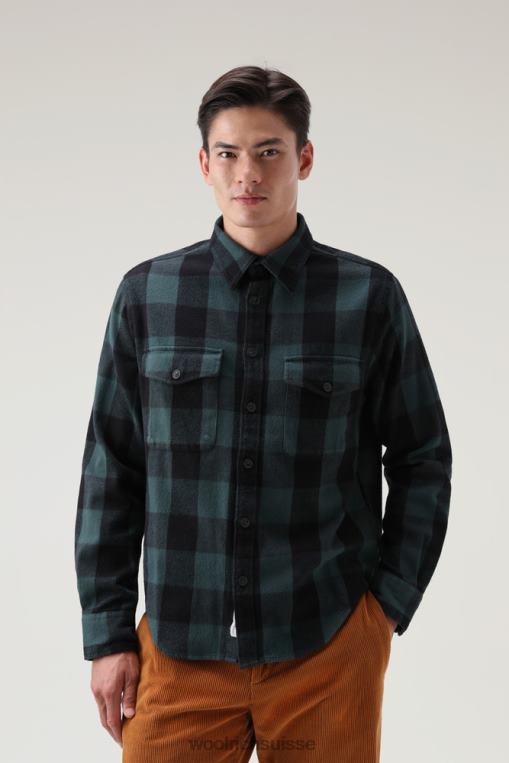 chemise à carreaux en flanelle oxbow buffle de pin vêtements Hommes Woolrich 2FX2J782
