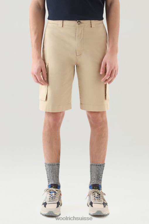 short cargo teint en pièce 1 plage de sable vêtements Hommes Woolrich 2FX2J382