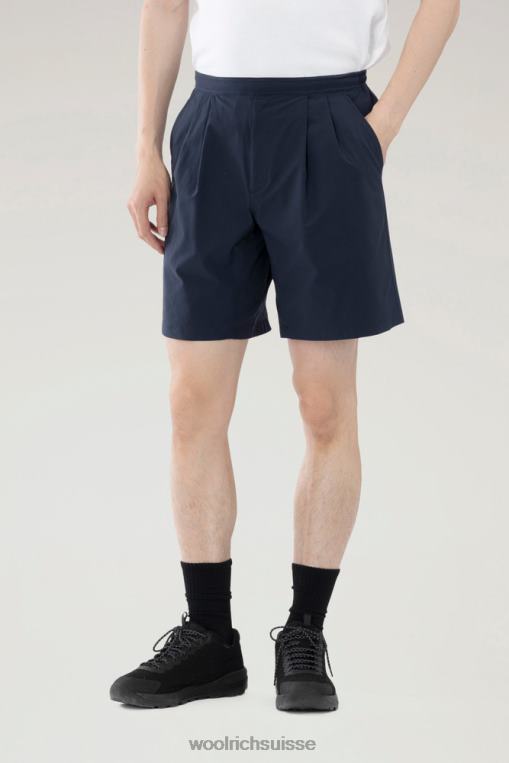 short à haute aération en ripstop stretch marine vêtements Hommes Woolrich 2FX2J541