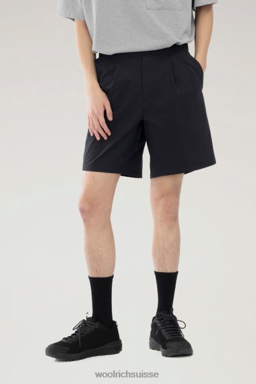 short à haute aération en ripstop stretch noir vêtements Hommes Woolrich 2FX2J522