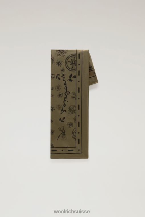 bandana imprimé roadtrip en pur coton comparer accessoires unisexe Woolrich 2FX2J118