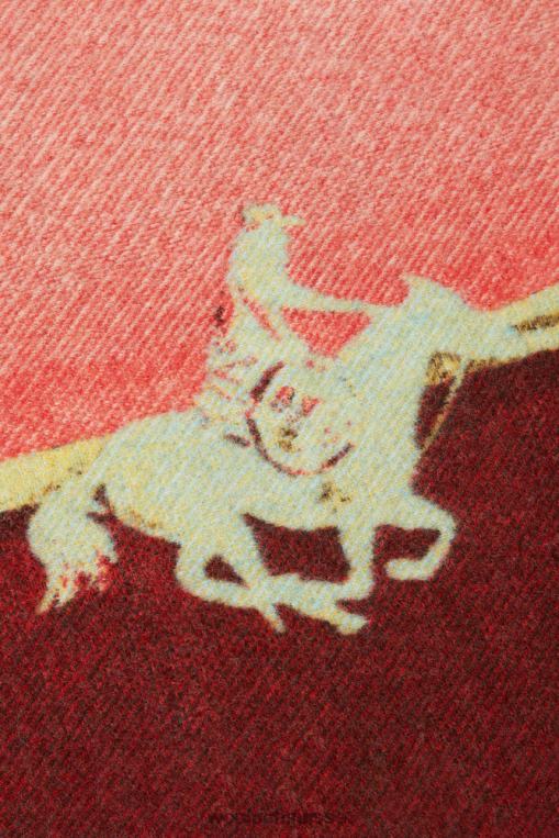 couverture de paysage jacquard en laine mélangée - un de ces jours bleu ciel accessoires unisexe Woolrich 2FX2J325